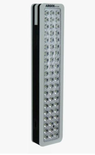 LAMPARA DE EMERGENCIA 60 LED`S 127 V~ 60 Hz