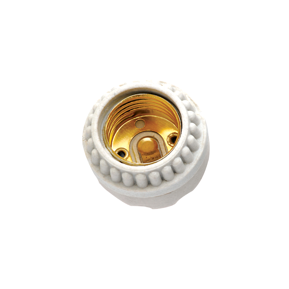 PORTALAMPARA TIPO ANUNCIO E27 DE CERAMICA