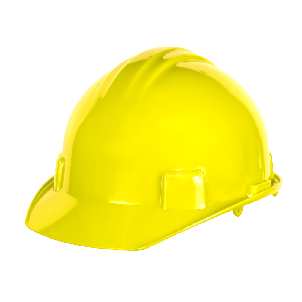 CASCO TIPO CACHUCHA DIELECTRICO ECOFRIENDLY AMARILLO SUSPENSION 4 PUNTOS TEXTIL, TIPO 1 CLAS E.