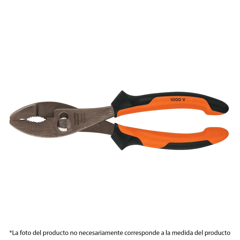 Pinzas de chofer 10' mango Comfort Grip, Truper Expert