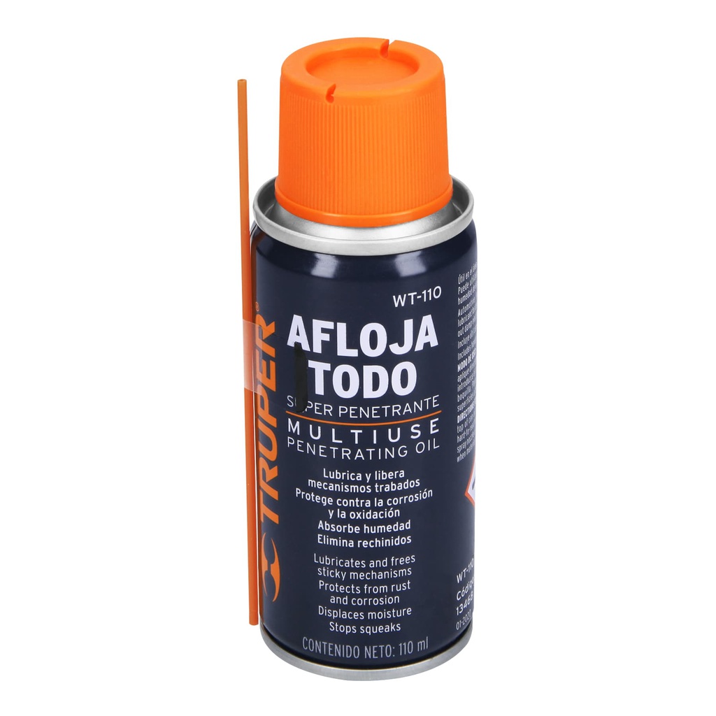 Aceite multiusos en aerosol, 110ml (4oz), Truper