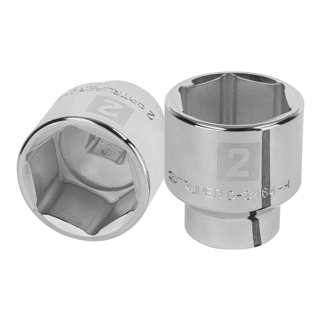 Dado de 2', 6 puntas, cuadro 3/4', Truper