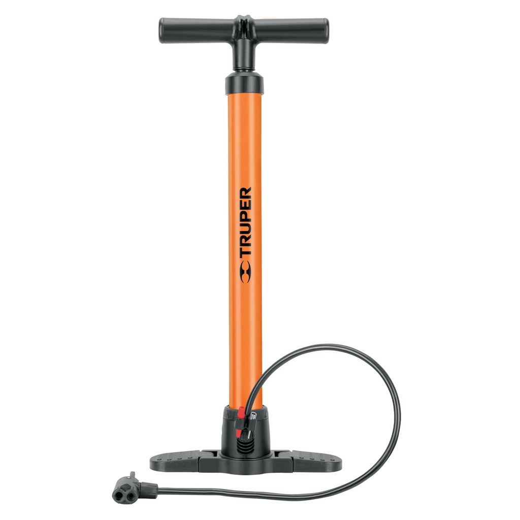 Bomba manual para inflar, 100 PSI, Truper