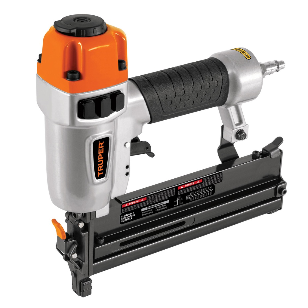 Clavadora y engrapadora neumatica profesional, calibre 18