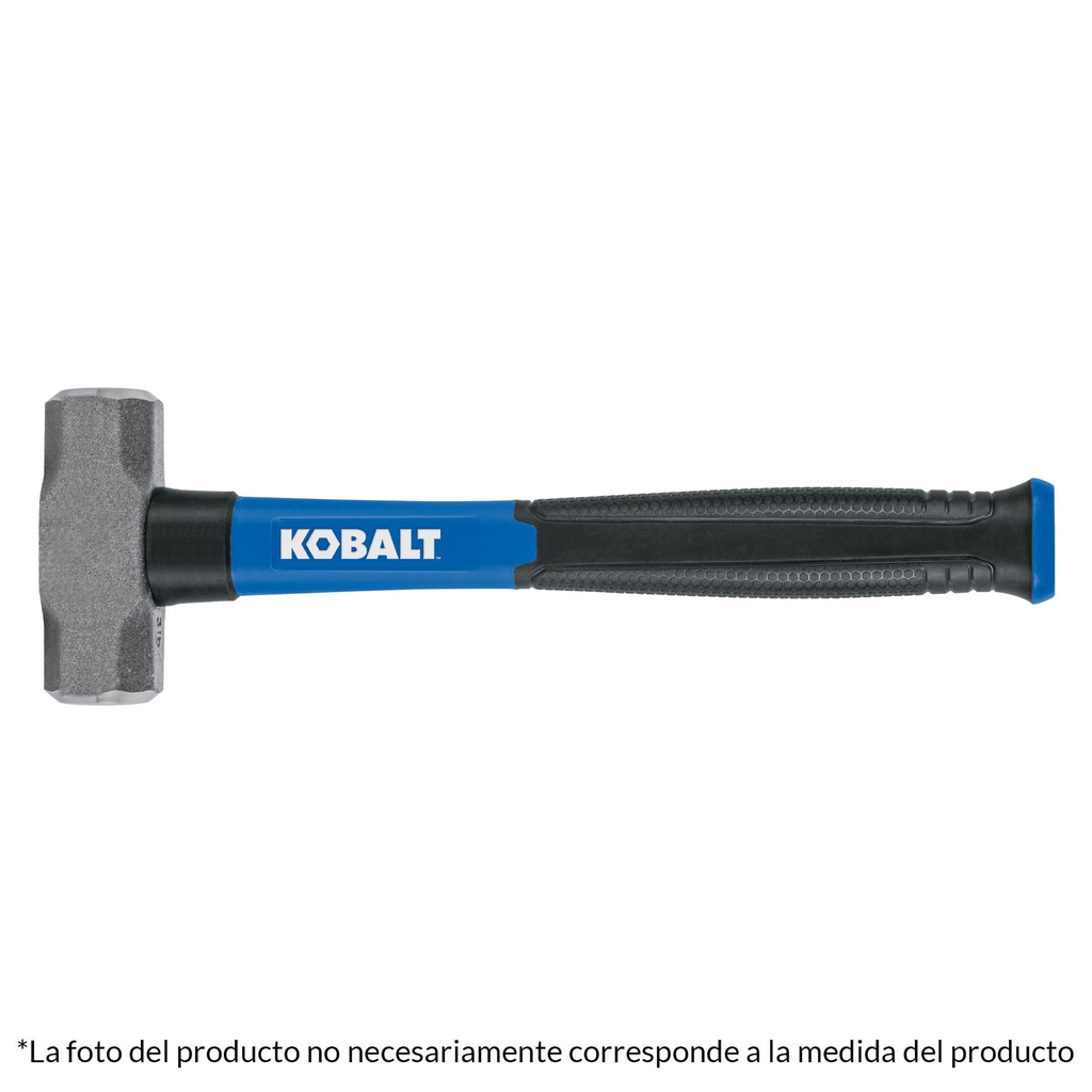 Marro octagonal 4 lbs, mango fibra de vidrio 15', Kobalt