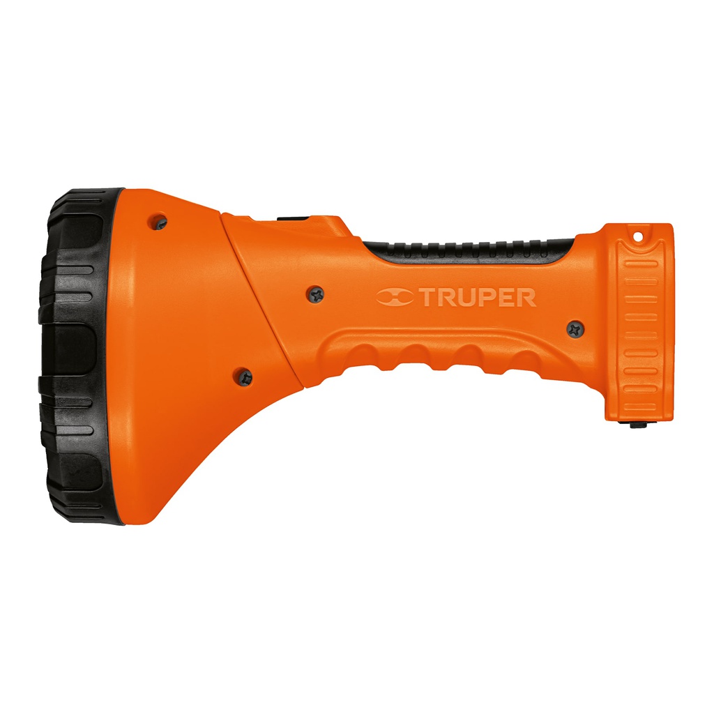Linterna plastica 1 LED 150 lm recargable, Truper