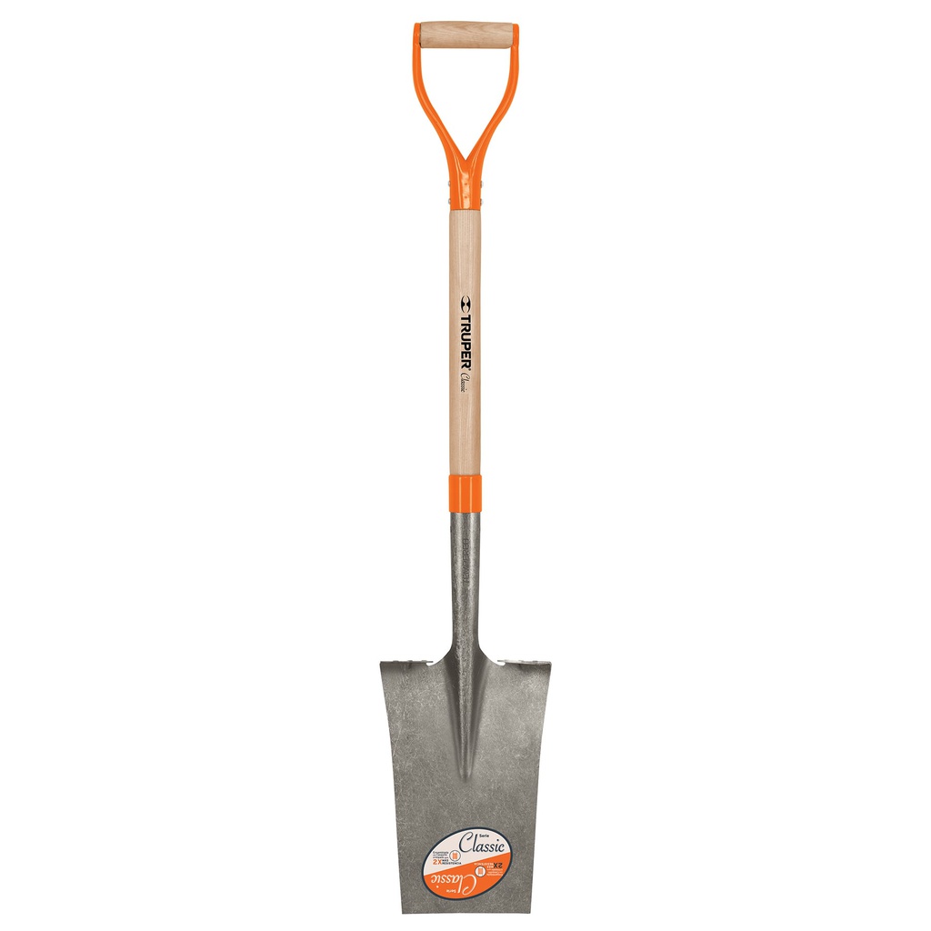 Pala escarraman Classic, puño 'Y', Truper