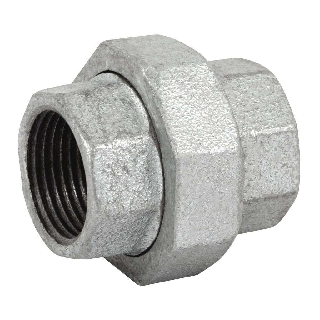 Tuerca union 1' acero galvanizado, Foset