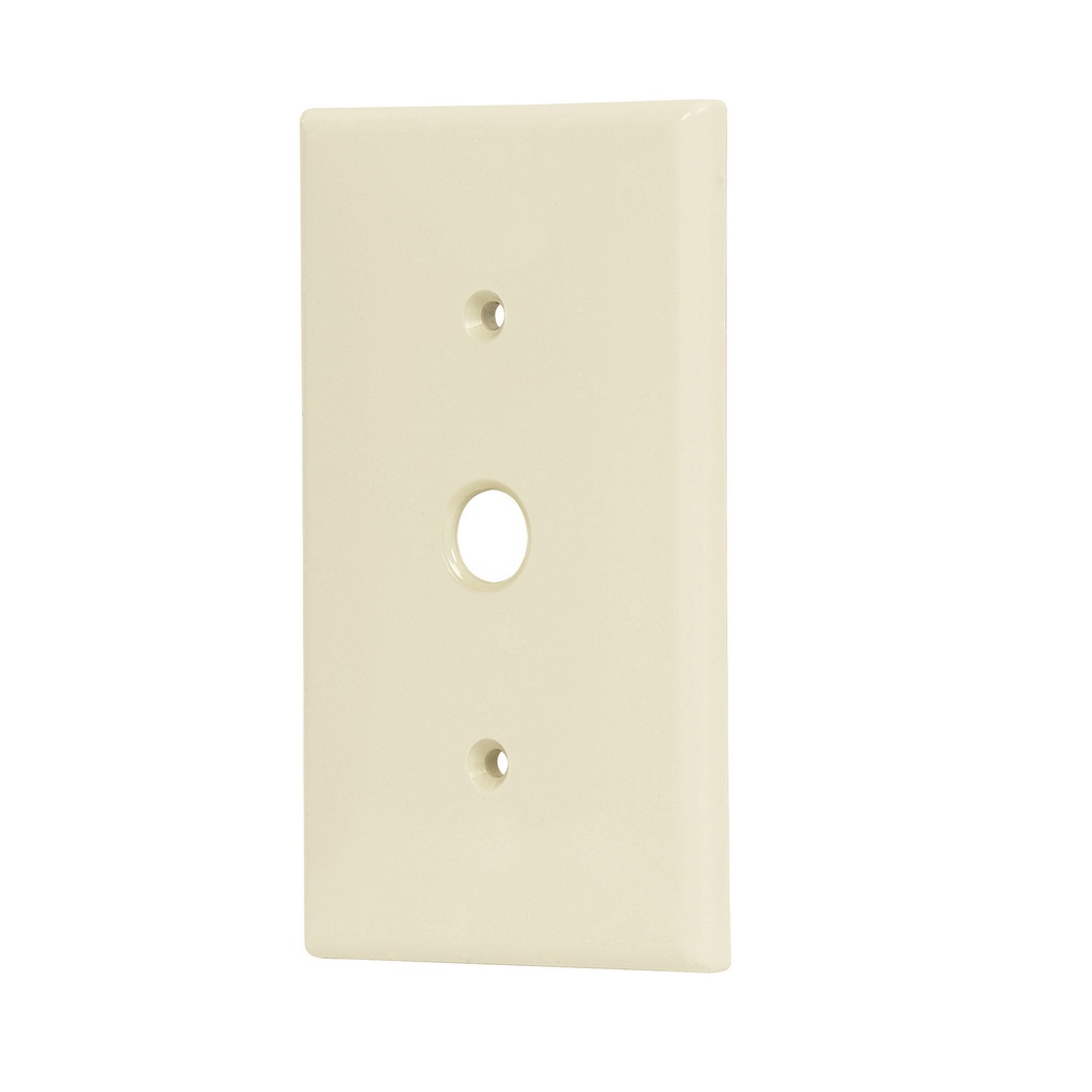 Placa de ABS para atenuador, Standard, marfil, Volteck