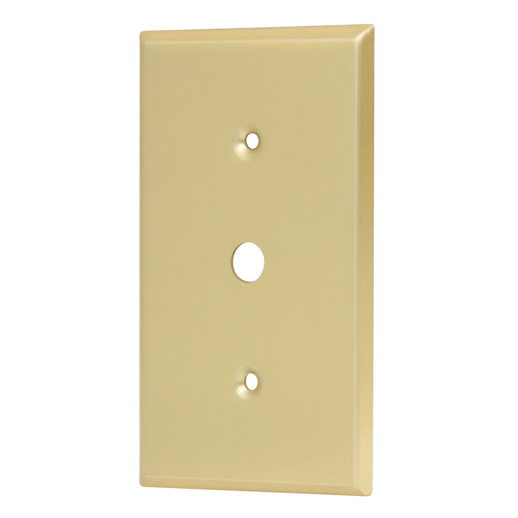 Placa para atenuador, de aluminio, linea Standard, Volteck