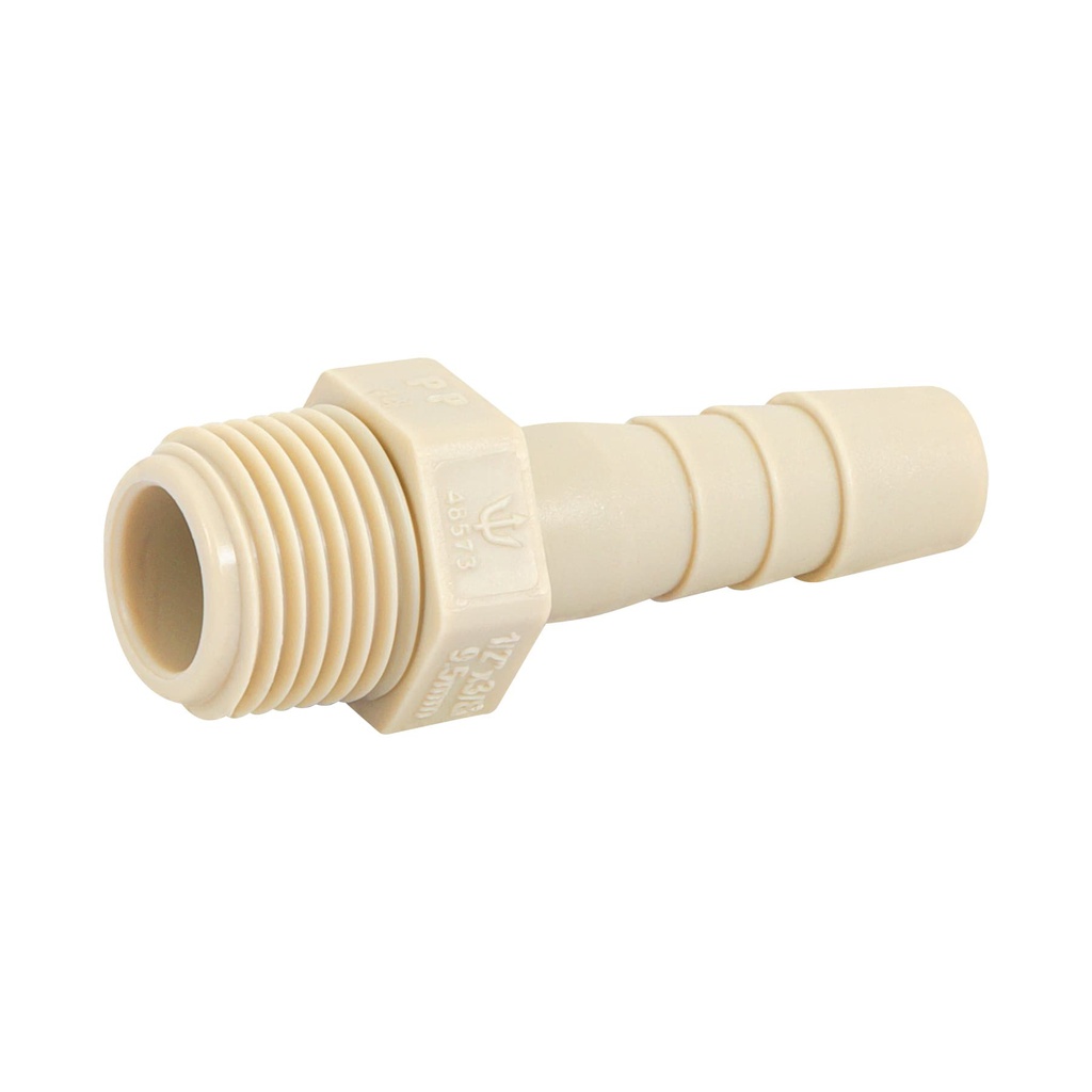 Adaptador insercion rosca exterior de 1/2' x 3/8', Foset