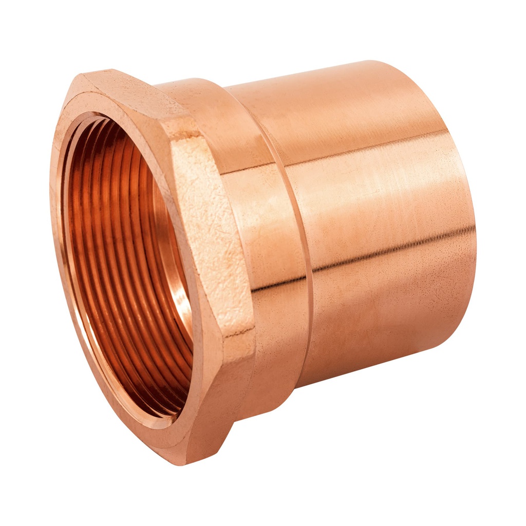 Conector de cobre, rosca interior 2', Foset