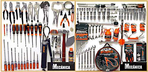 Exhibidor de mecanica, 82 x 164 cm, 2 secciones