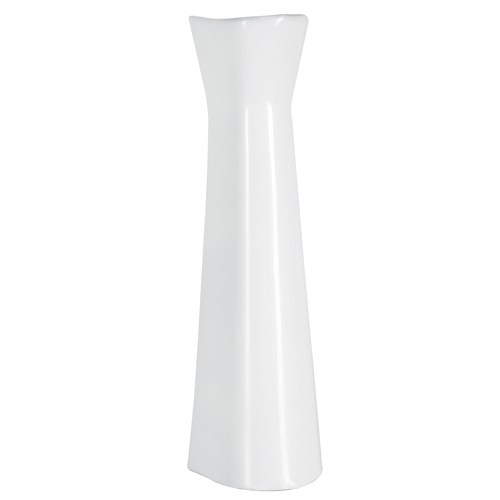 Pedestal ceramico para lavabo, blanco, Foset