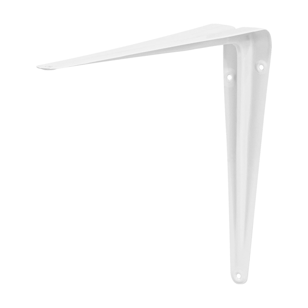 Mensula de acero blanca 8 x 10', Fiero