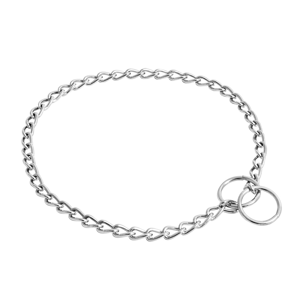 Collar de entrenamiento para perro, 45 cm, eslabon 2 mm