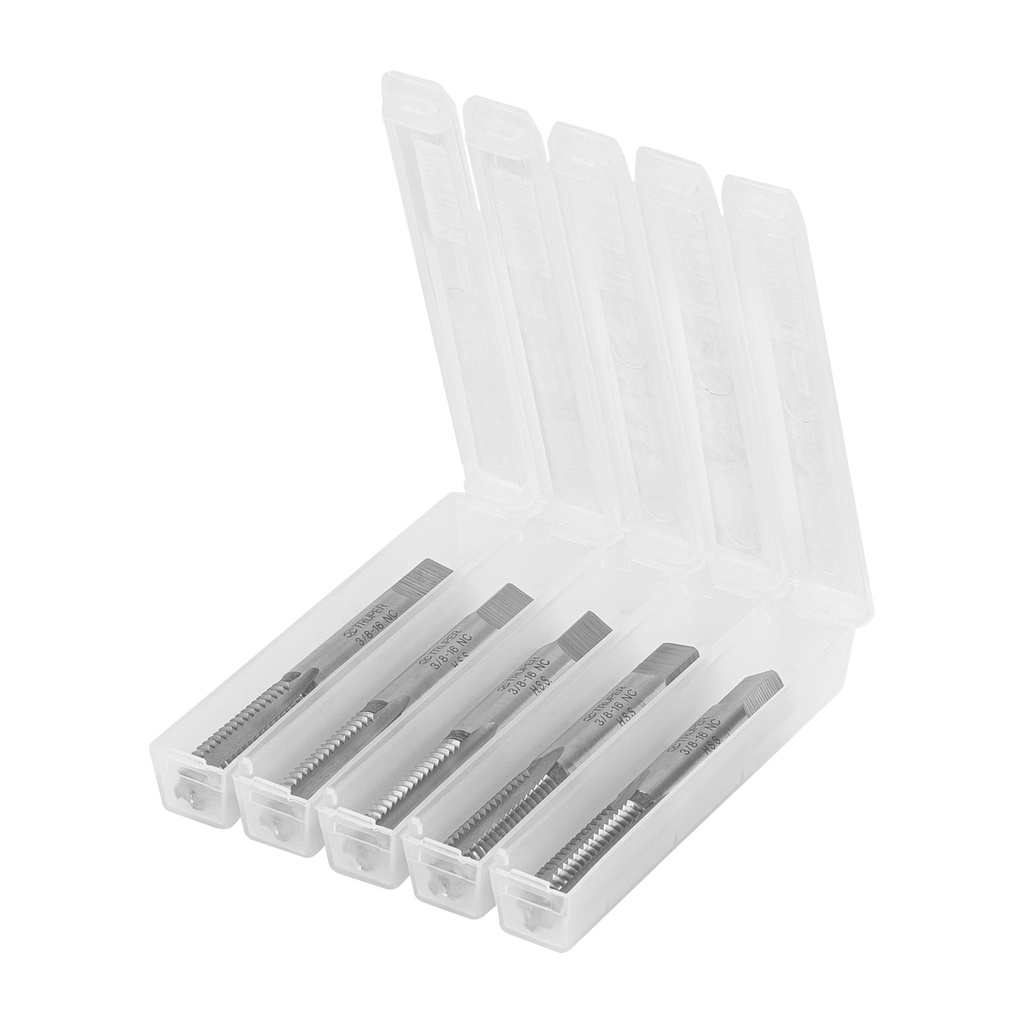 Machuelo semiconico 3/8' x 16 cuerda gruesa, Truper