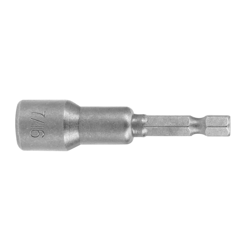 Estuche con 5 dados magneticos de 7/16' largo 2-1/2', Expert