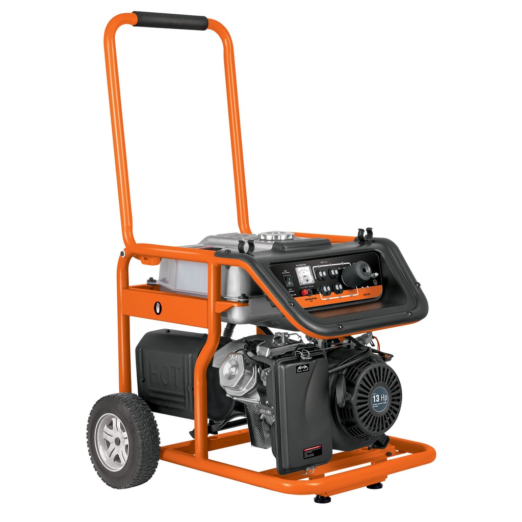 Generador portatil 5.5 kW motor a gasolina, Truper