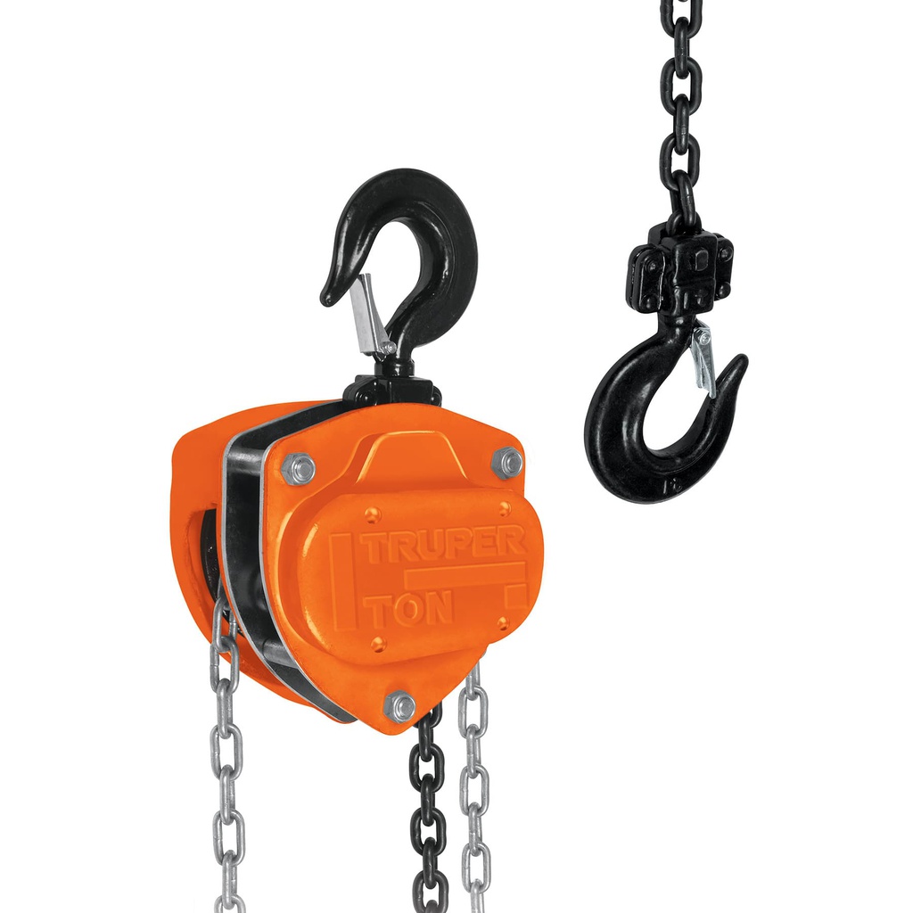 Polipasto de cadena de 1 ton, Truper