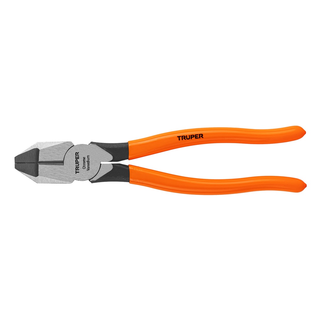 Pinza para electricista 9' uso rudo, mango PVC, Truper