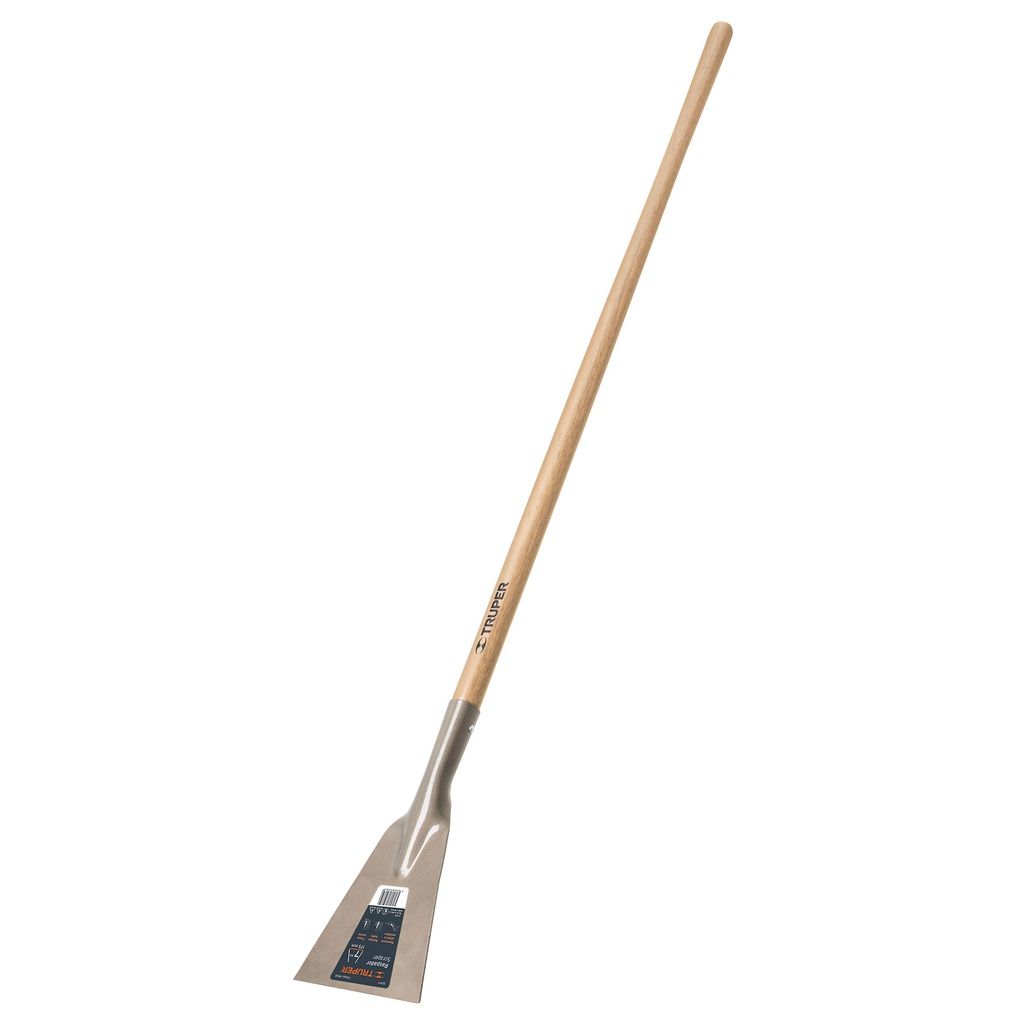 Raspador forjado de 7', mango largo de 54', Truper