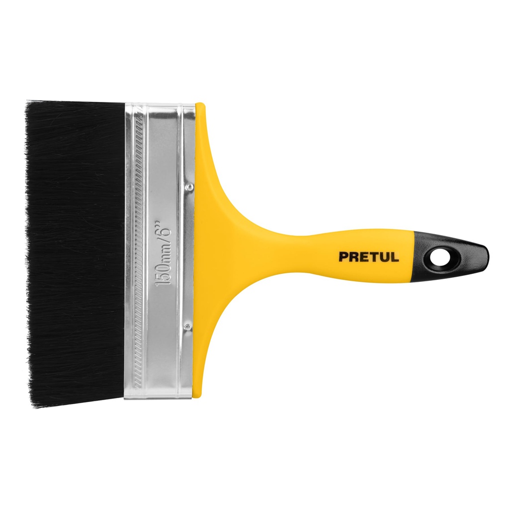 Brocha uso general de 6' con mango de plastico, Pretul