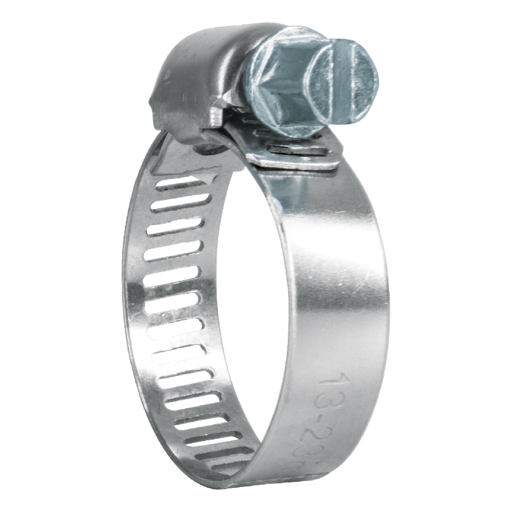 Bolsa c/10 abrazaderas mini sin fin reforzadas #7, 1/2 -7/8'