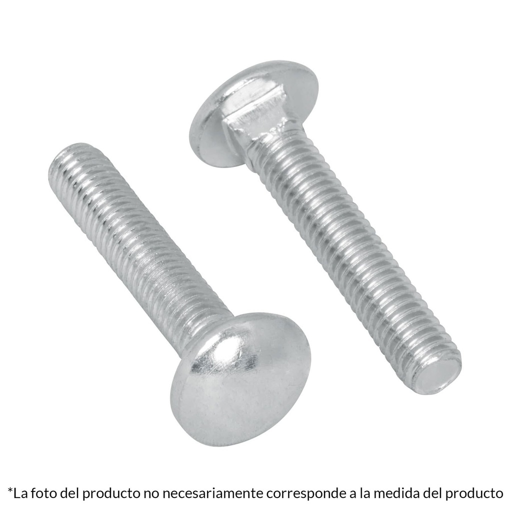 Bolsa con 20 tornillos 7/16' x 3-1/2' tipo coche, Fiero