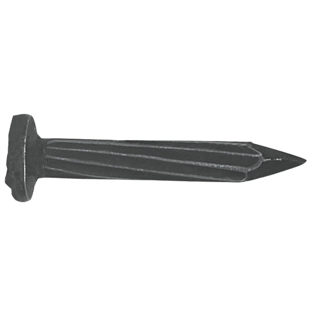 Kilo de clavo para concreto 1' negro, caja de 25 kg, Fiero