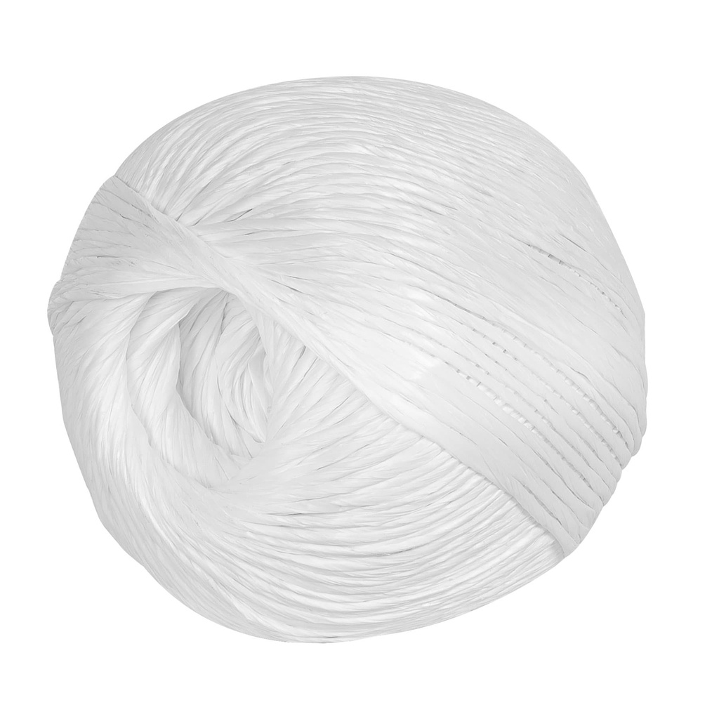 Rollo de rafia de 230 m color blanco calibre 2.2 g/m, Fiero