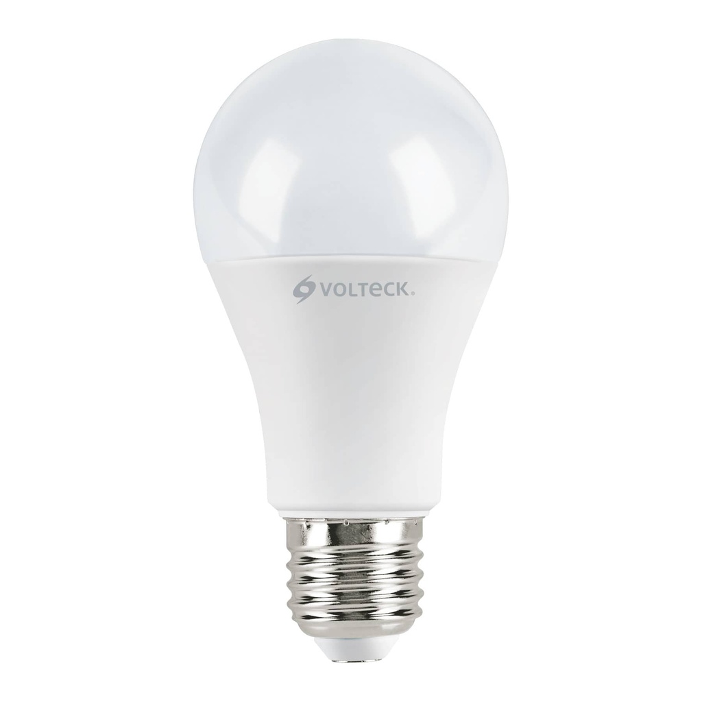 Lampara LED A19 12 W (equiv. 75W) luz calida blister Volteck