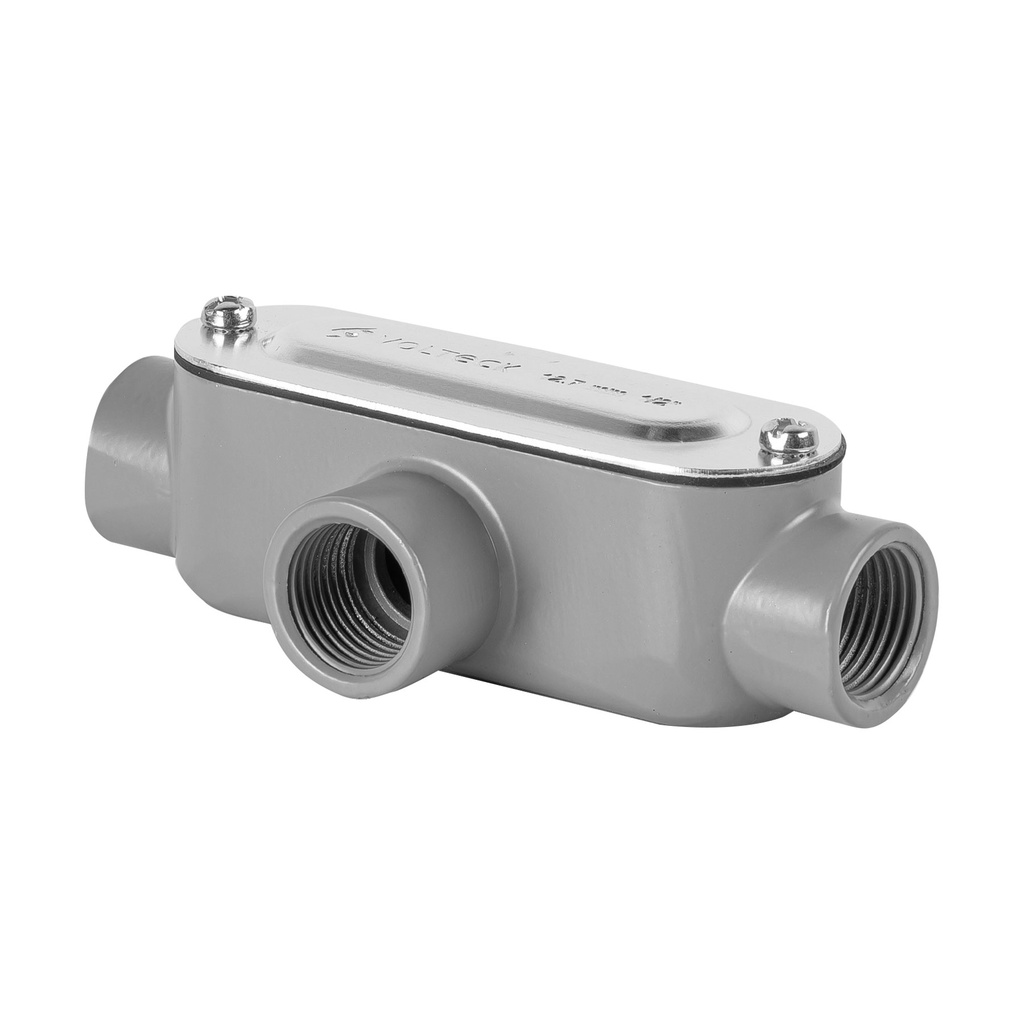 Condulet 1/2' conexion tipo T, Volteck