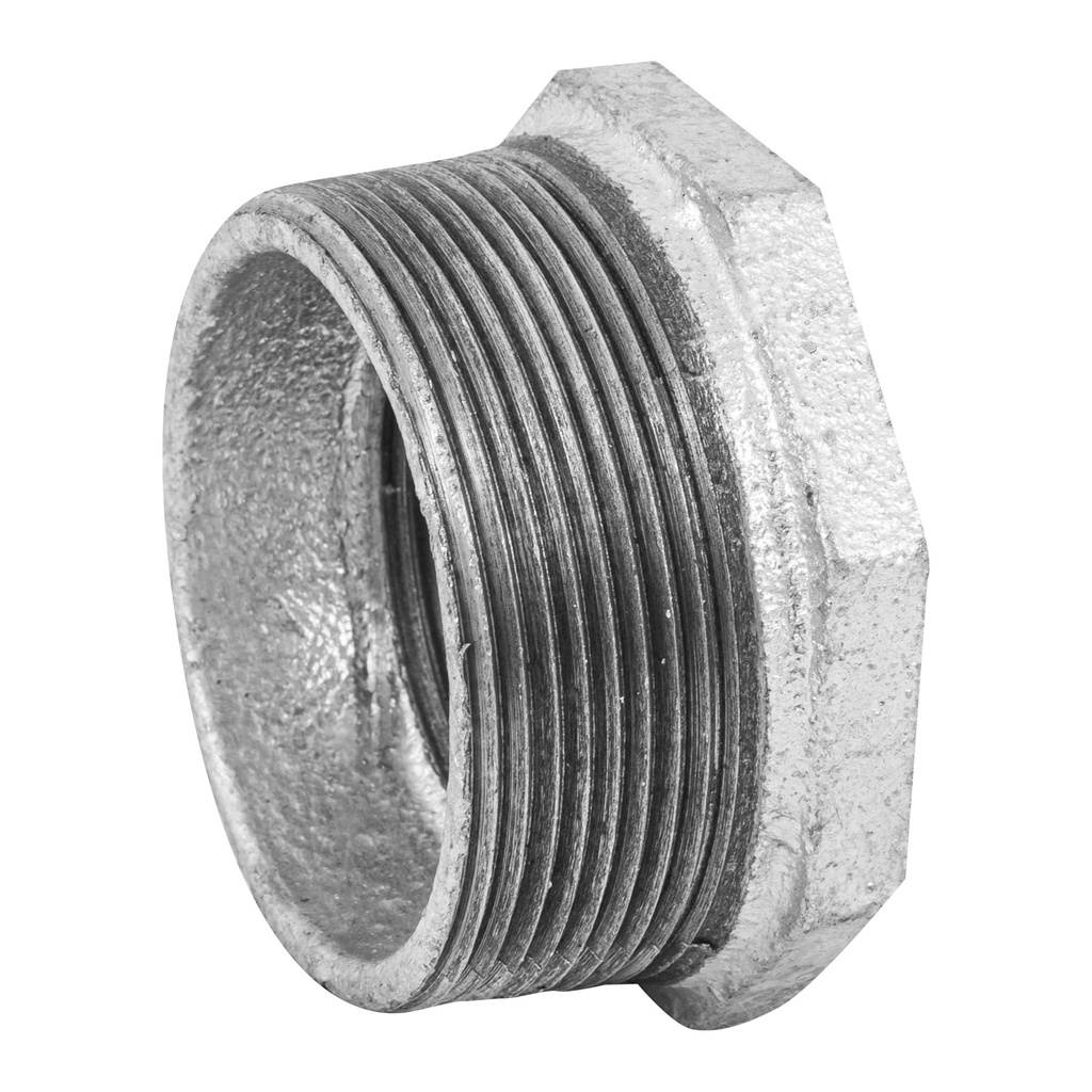 Reduccion bushing acero galvanizado 2 x 1-1/2', Foset