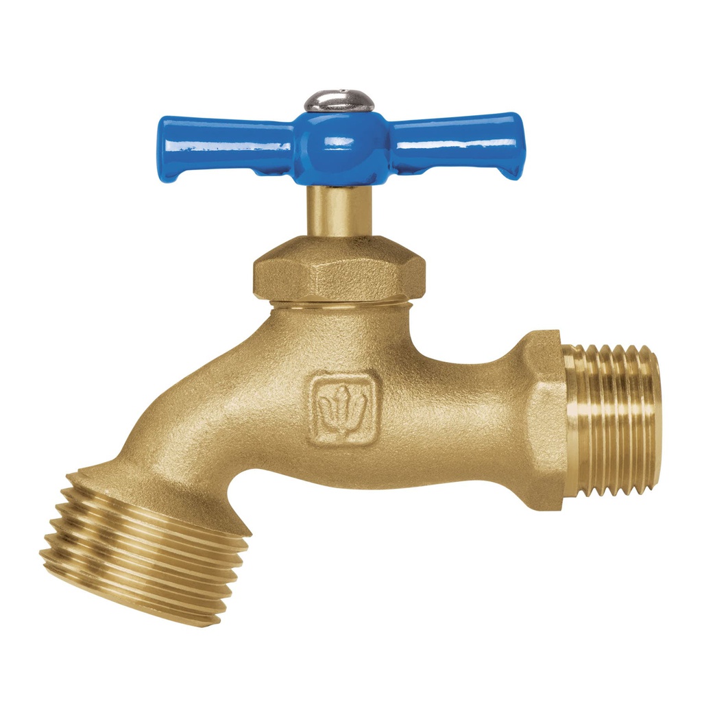 Llave para manguera, de laton, 140 g, entrada 1/2', Foset