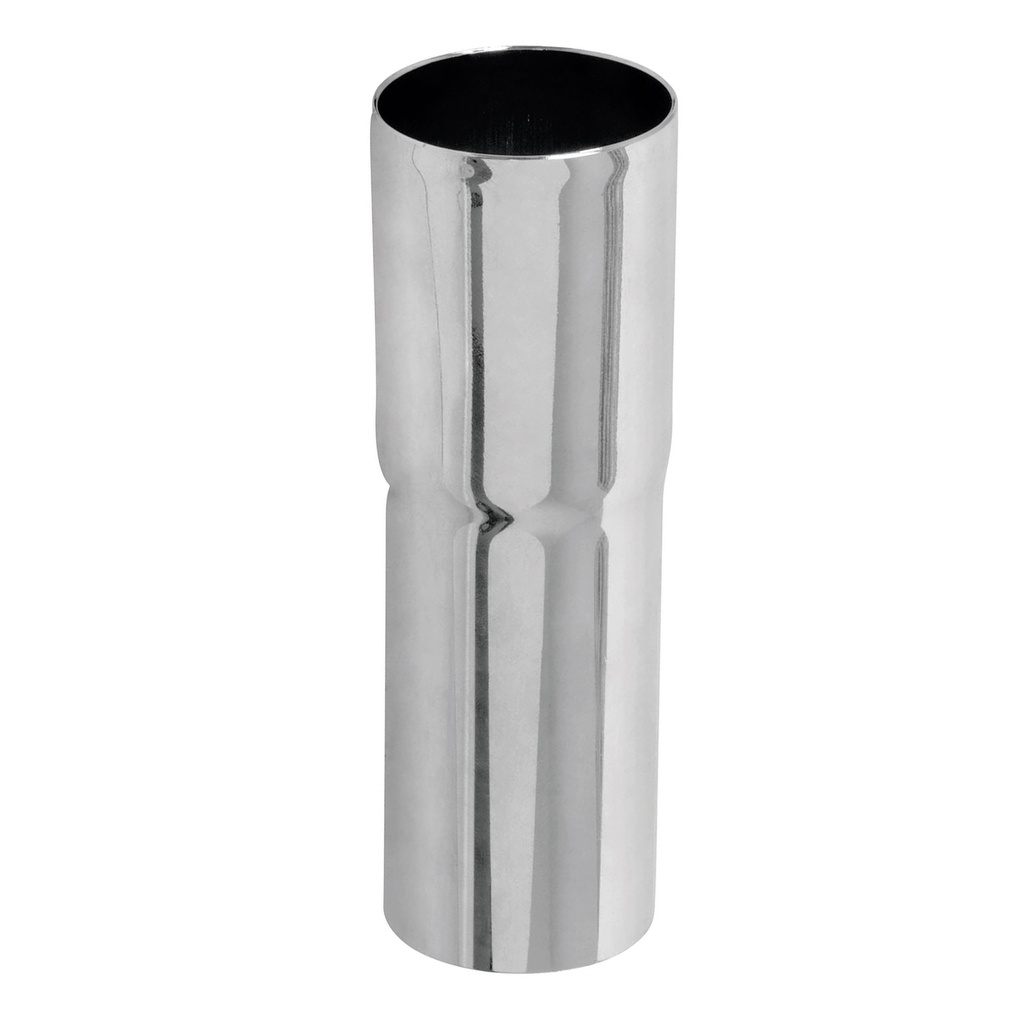 Extension 10 cm laton cromado para contra de lavabo, 1-1/4'