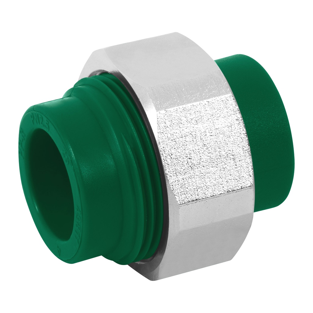 Tuerca union de PPR 3/4' x 3/4', Foset