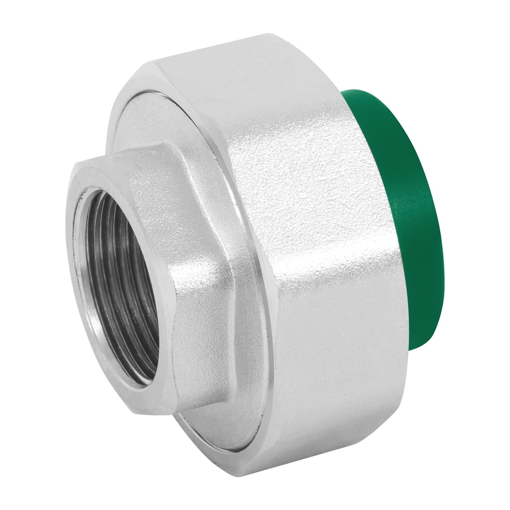 Tuerca union mixta de PPR 1' x 1', Foset