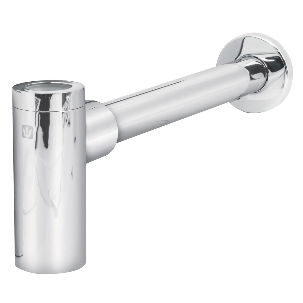 Cespol de bote minimalista 1 1/4', cromo, para lavabo, Foset
