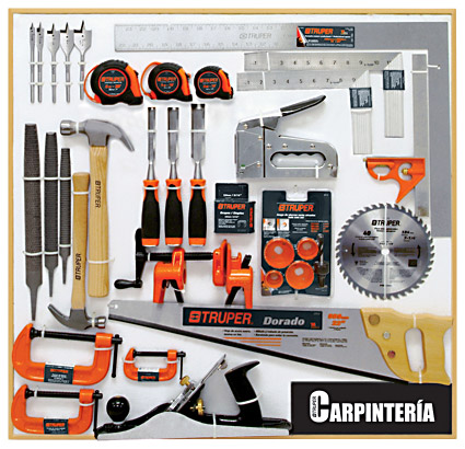 Exhibidor de carpinteria, 82 x 82 cm, 1 seccion