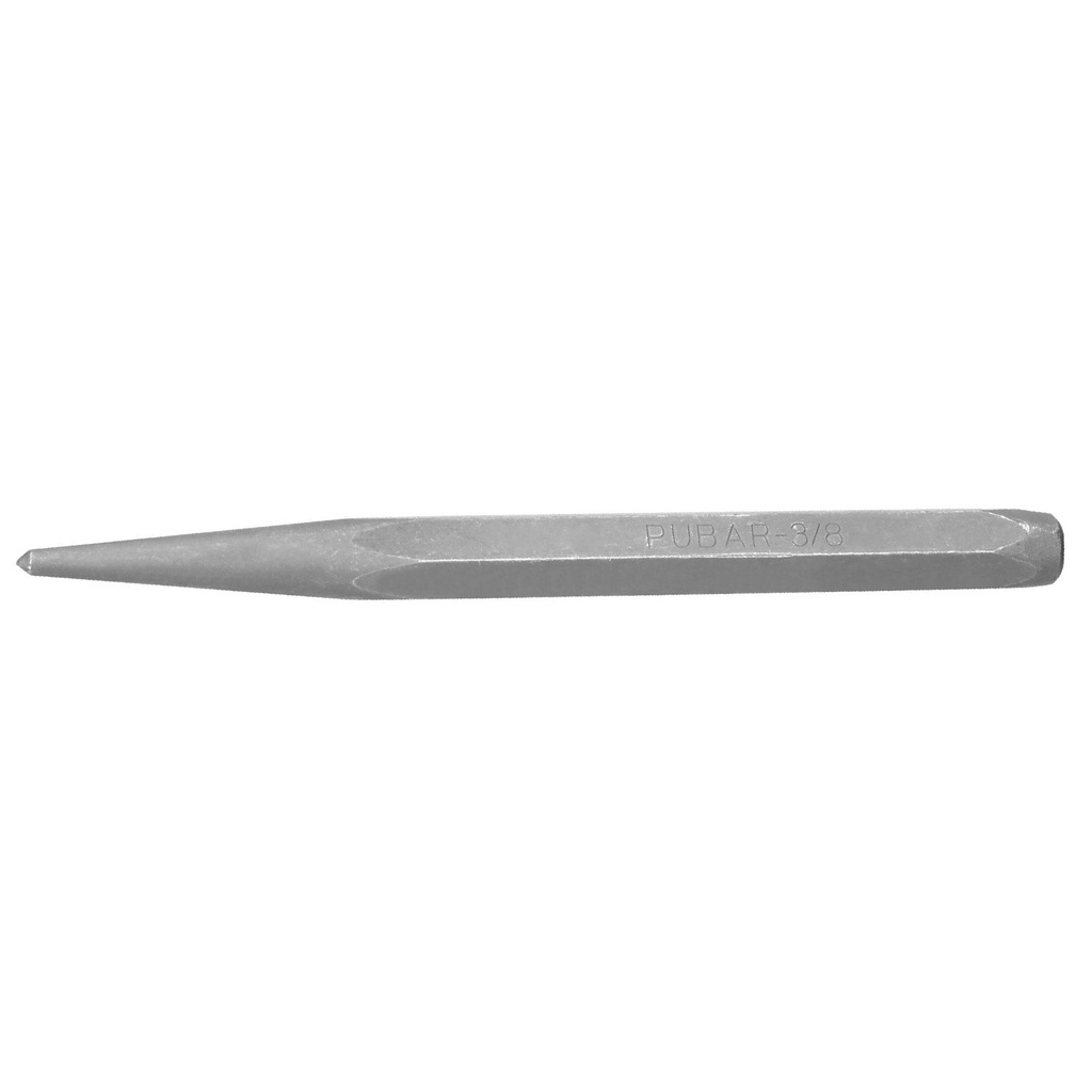 Punzon 3/8' para barrenar, largo 4-7/8', Truper