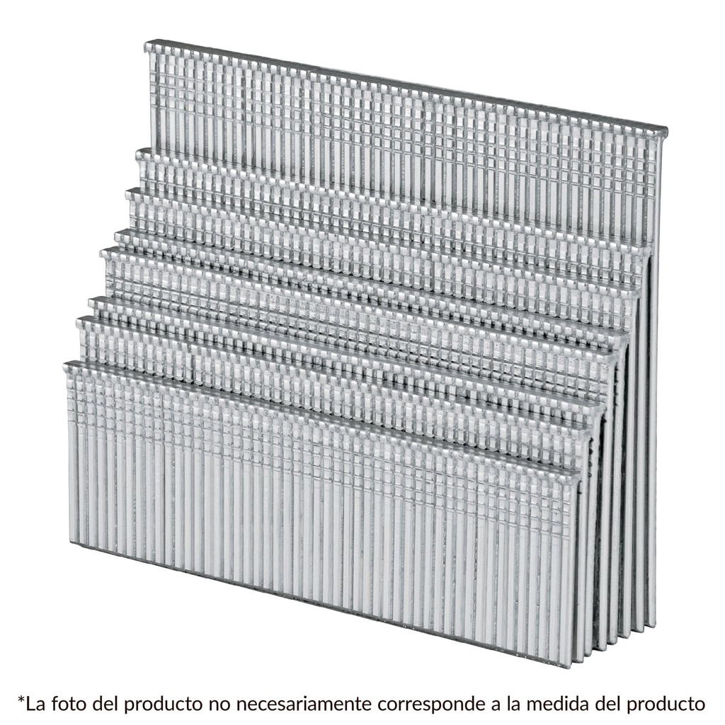 Caja con 2500 clavos calibre 16, 40 mm para CLNE-16, Truper