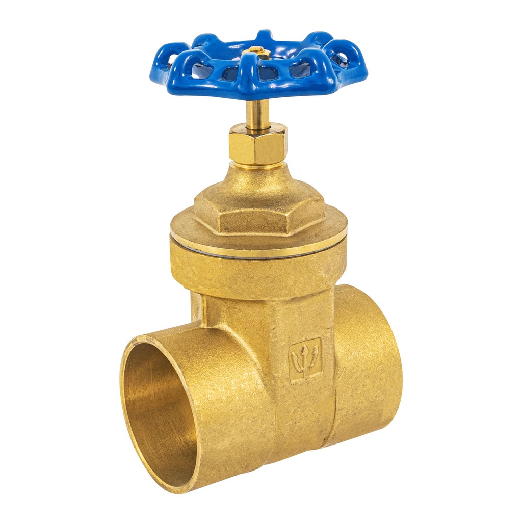 Valvula de compuerta de laton soldable de 2', Foset