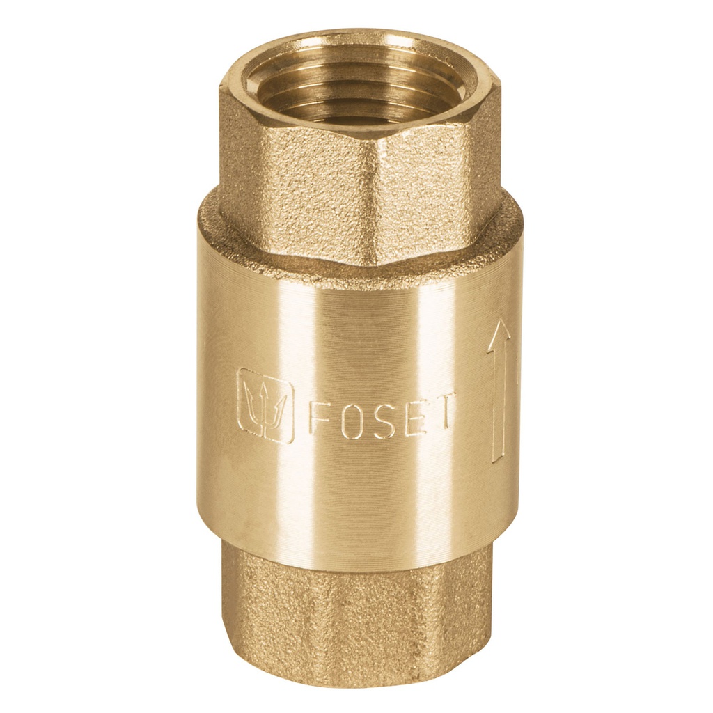 Valvula de retencion de laton de 1/2', Foset