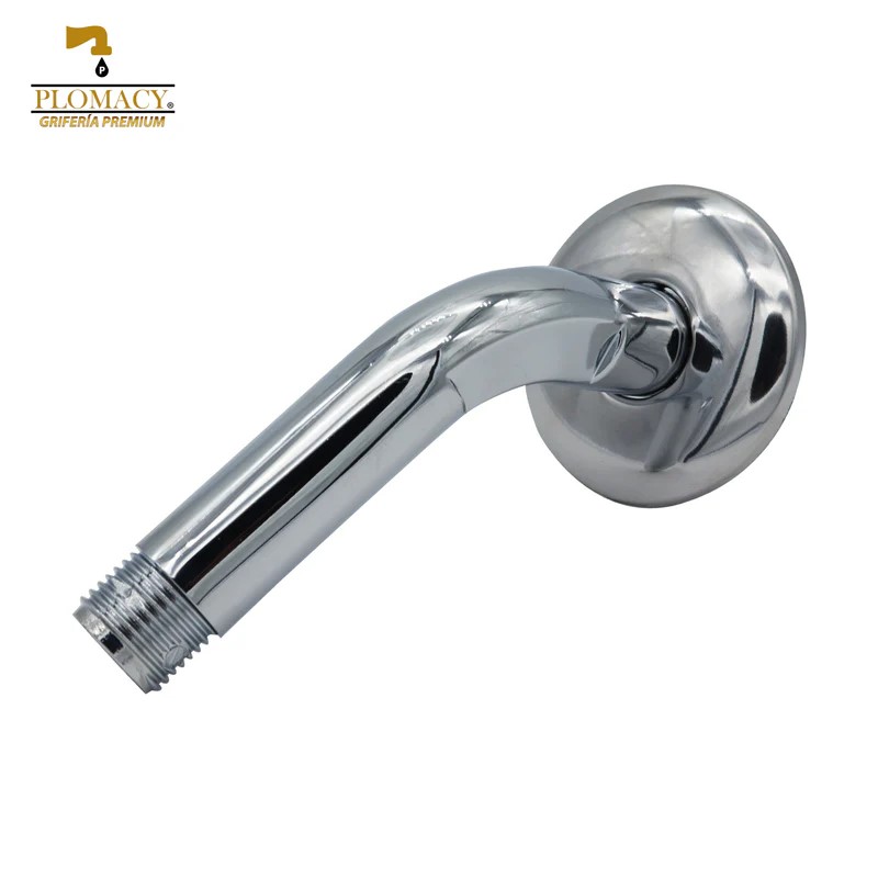 Brazo Para Regadera de &quot;ABS&quot;  45° x 1/2&quot; x 15cm. Plomacy  (BRABS)