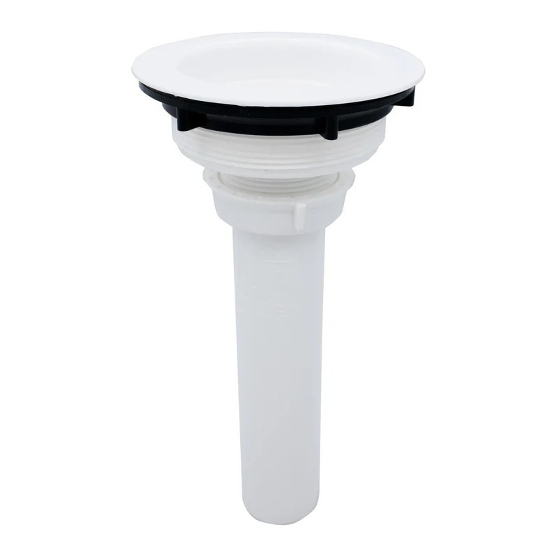 Contracanasta Blanca P/Fregadero Con Tubo de 17 cm En Bolsa (2672)