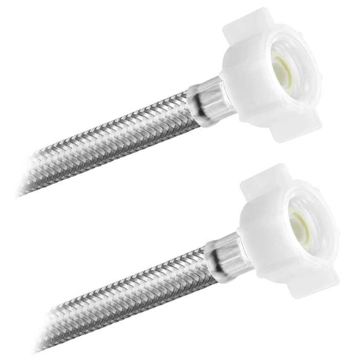 FamaFlex Premium Para  Agua Potable 1/2" AM x 1/2" AM x 30cm.-12"  (3496)