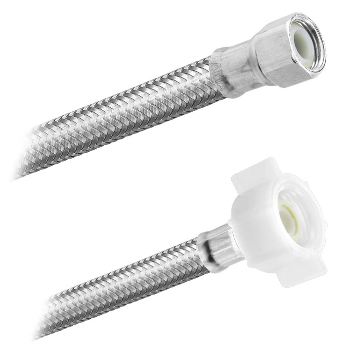 FamaFlex Premium Para  Agua Potable 3/8" COMP x 1/2" AM x 50cm.-20"  (3495)