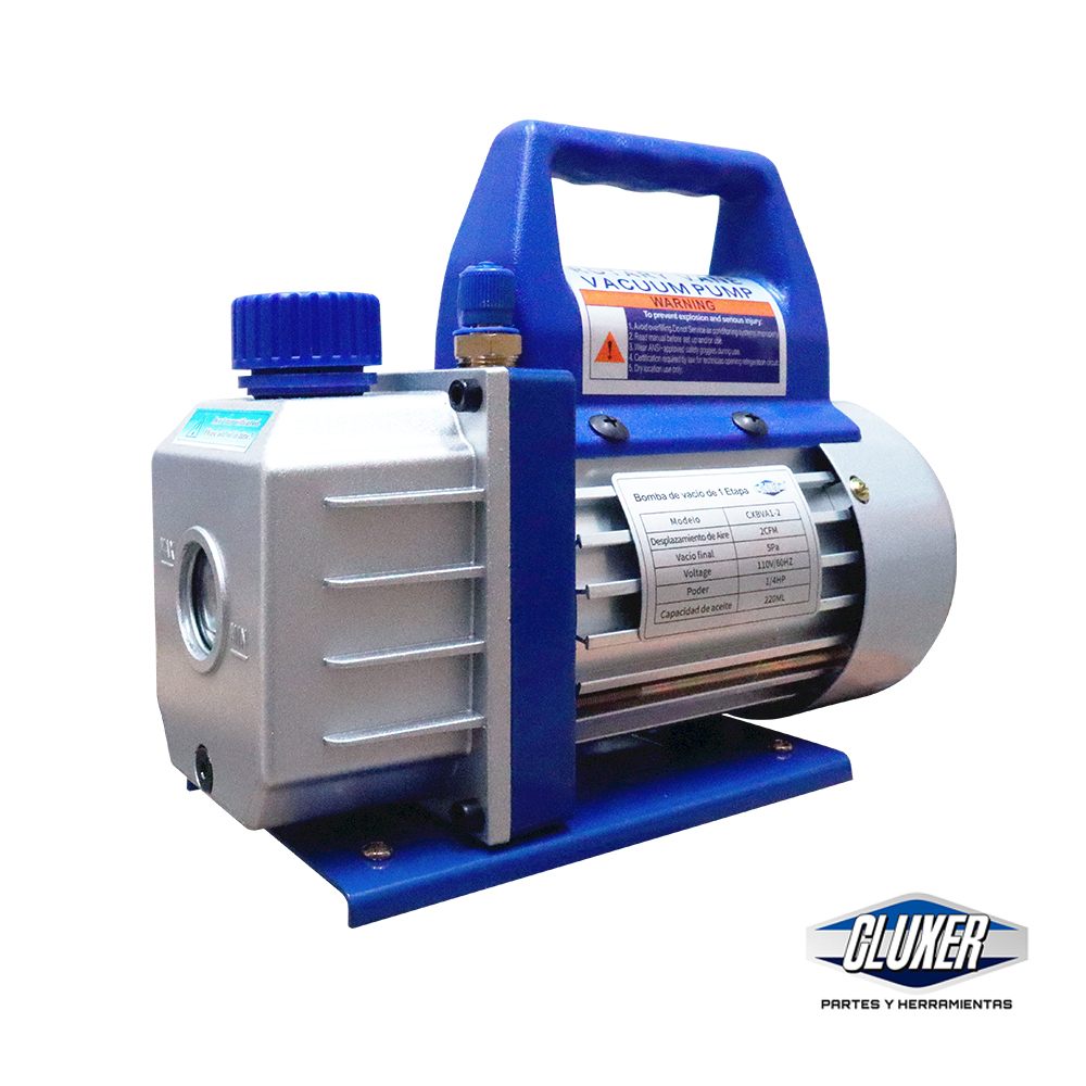Bomba De Vacio 2cfm 1 Etapa 1/4hp