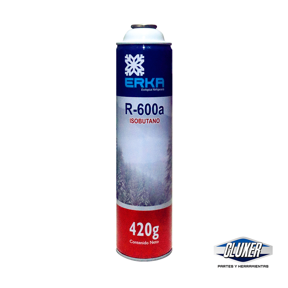 Gas Refrigerante R-600A 420Gr. Modelo: CXR-600-420G